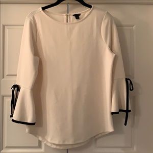 Ann Taylor Cream Blouse